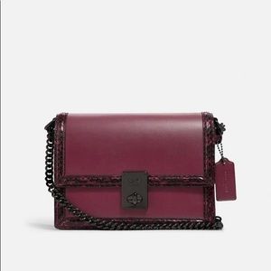 Coach Dark Red Crossbody Bag